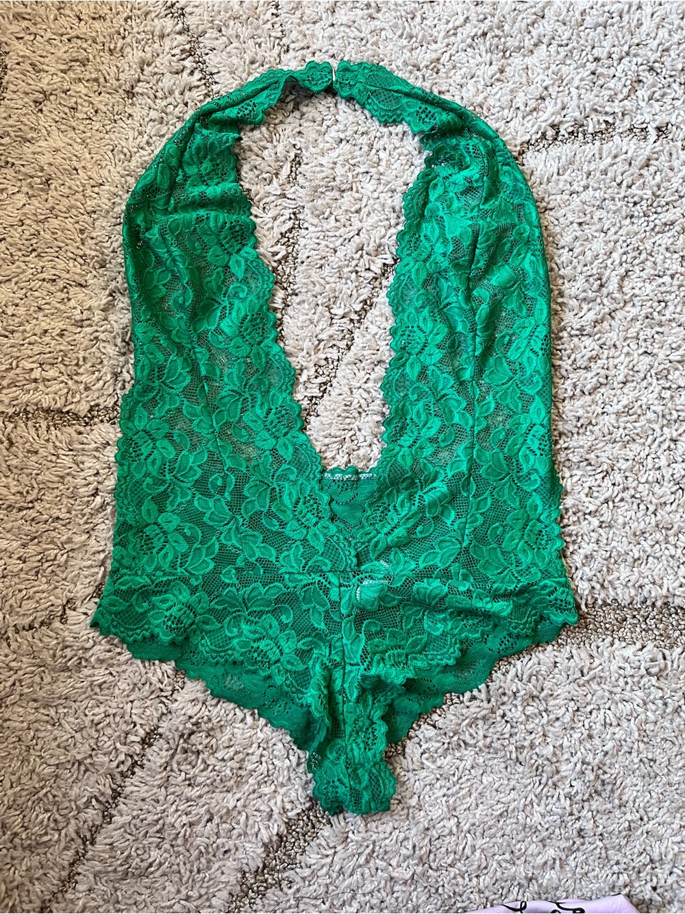 Frederick’s of Hollywood sexy lace bodysuit
